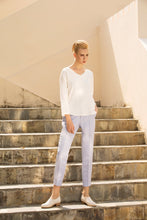Load image into Gallery viewer, The leisure moment tapered pants in Pastel Blue