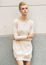 Load image into Gallery viewer, Vanilla macaroon oversized dress