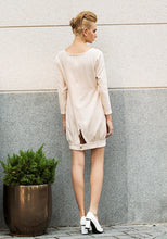 Load image into Gallery viewer, Vanilla macaroon oversized dress