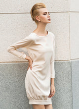 Load image into Gallery viewer, Vanilla macaroon oversized dress