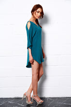 Load image into Gallery viewer, Royal Shine Silk Tunic Dress