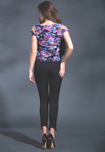 Load image into Gallery viewer, Black magic high waist twill pants