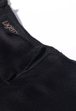 Load image into Gallery viewer, Reconstructed elegance cropped top in Black