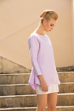 Load image into Gallery viewer, Lavender muffin dress