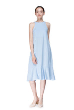 Load image into Gallery viewer, Gentle Glow Long Flounced Dress
