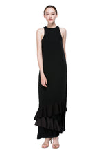 Load image into Gallery viewer, Luminous Long Sleeveless Racer Back Dress