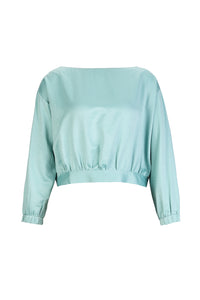 Tea time at the Ritz cropped top