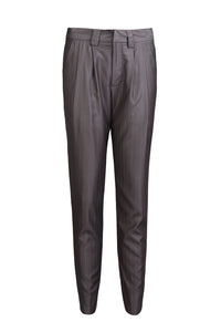 Chill like a gent mid-rise pinstripe pants