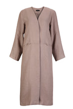Load image into Gallery viewer, Embrace Nature Long Coat In Beige
