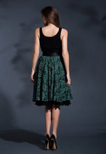 Load image into Gallery viewer, Blanket of leaves full ruffle skirt